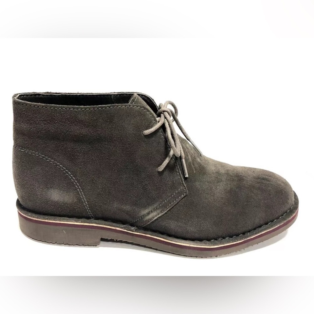 Propet Men’s Findley Grey Suede Chukka Boots Size 11.5 (3E)